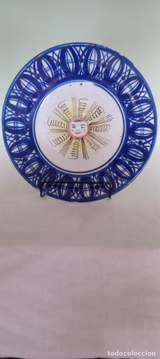 Antig&uuml;edades: Plato sol antropomorfico - Foto 1