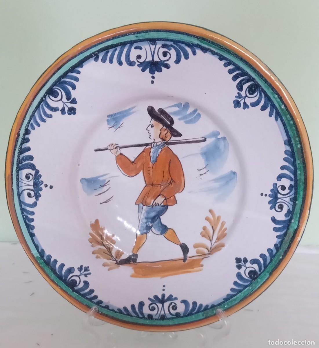 Antig&uuml;edades: Plato cer&aacute;mica Andaluza - Foto 1