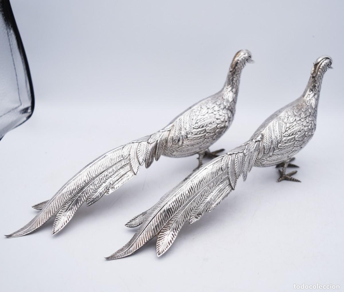 Antig&uuml;edades: Faisanes de plata 925 sellada - Foto 16