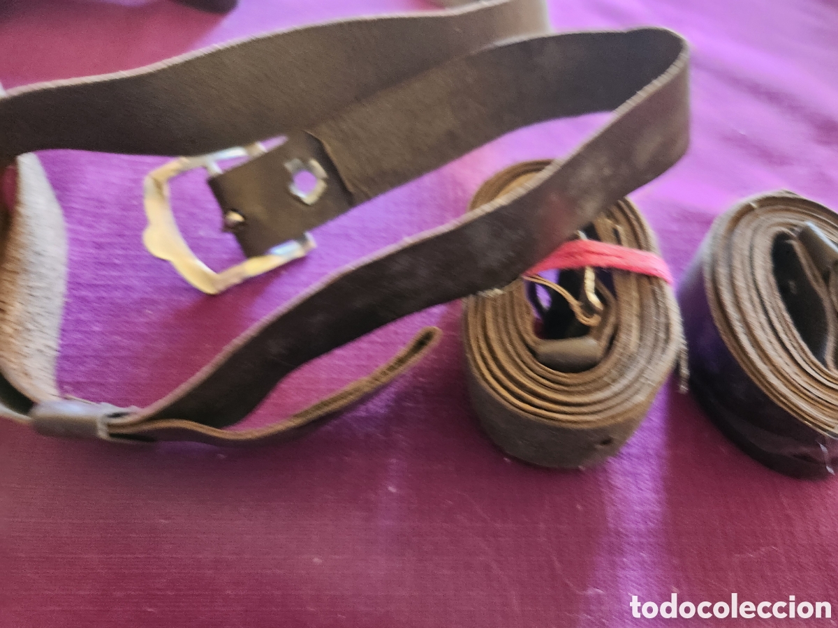 Antig&uuml;edades: Lote 3 cinturones de Santa Rita - Foto 2