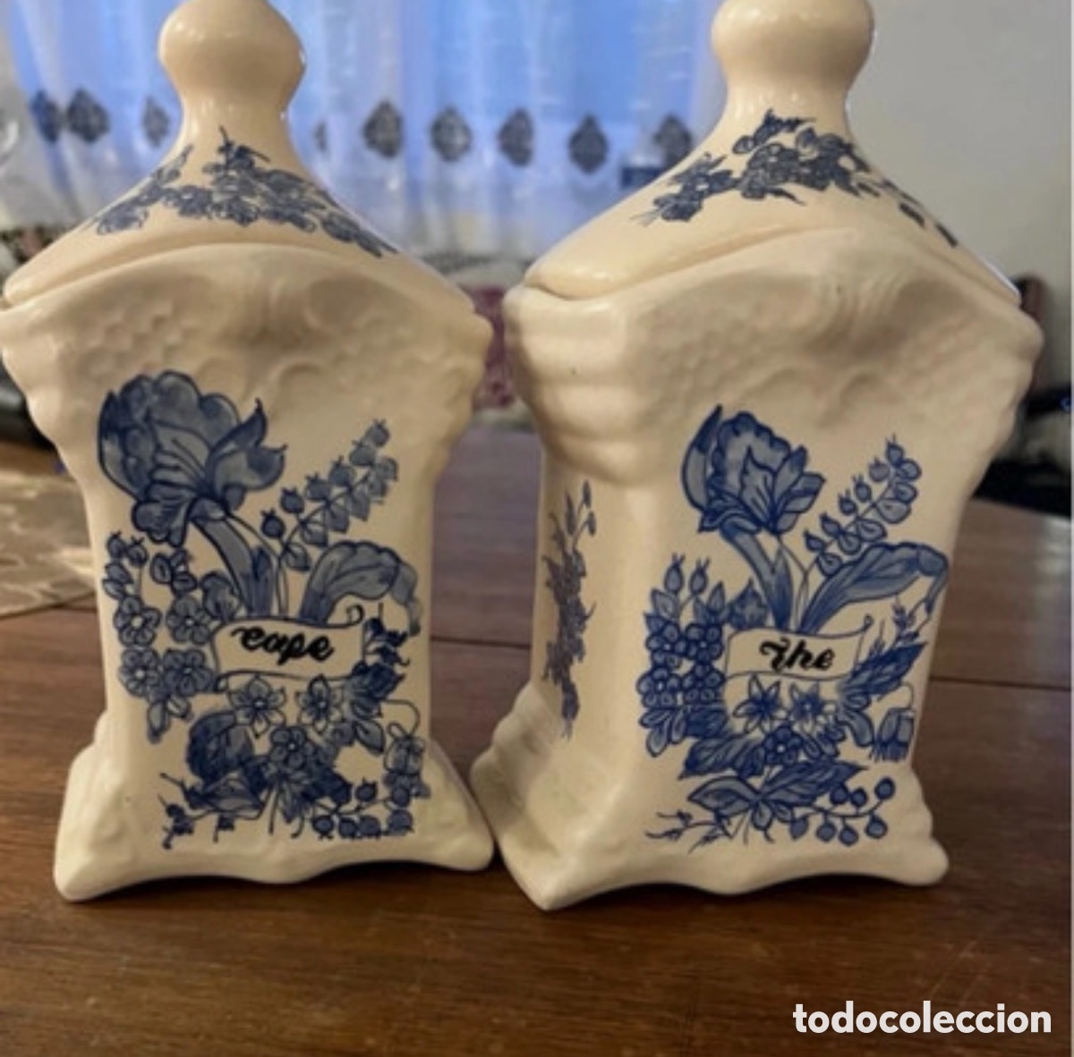 Antig&uuml;edades: Tarros de cocina a&ntilde;os 50 - Foto 5