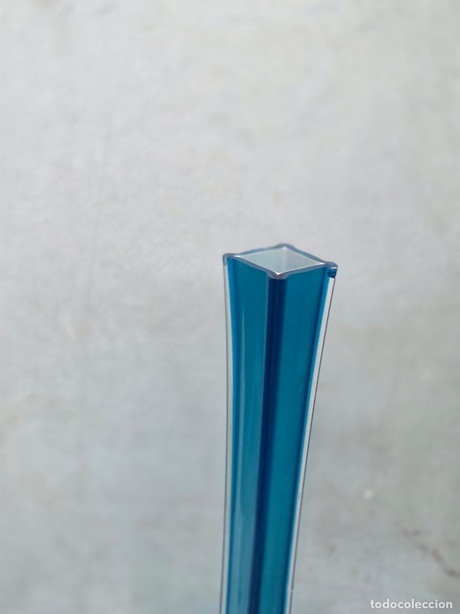 Antig&uuml;edades: florereo de cristal opalino - Foto 4