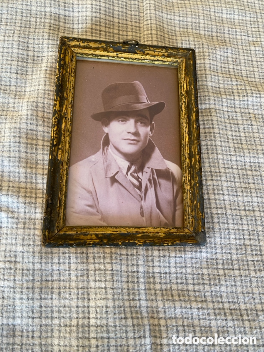 Antig&uuml;edades: Peque&ntilde;o marco de pan de oro - Foto 11