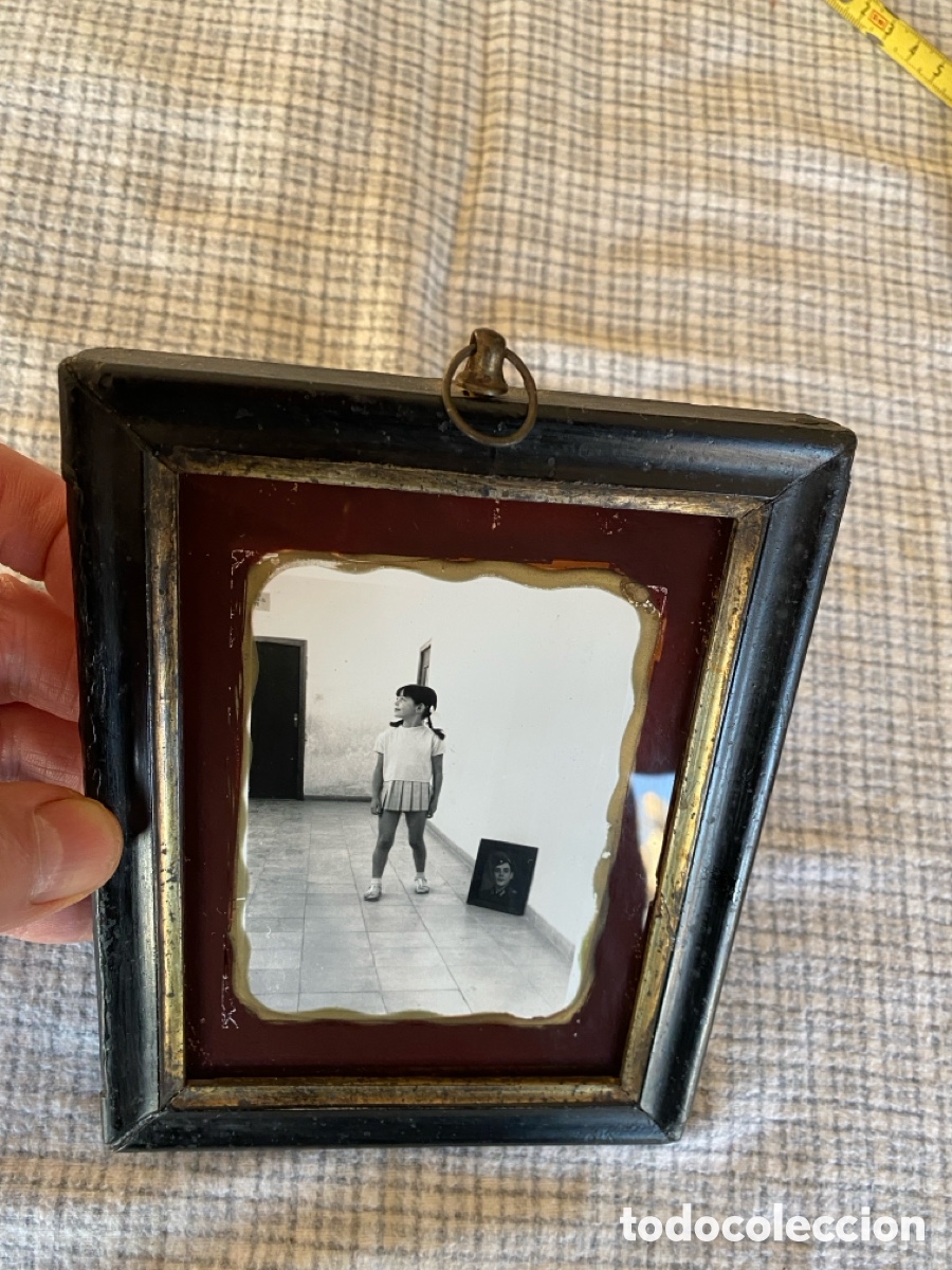 Antig&uuml;edades: Antiguo marco con filo de pan de oro - Foto 7