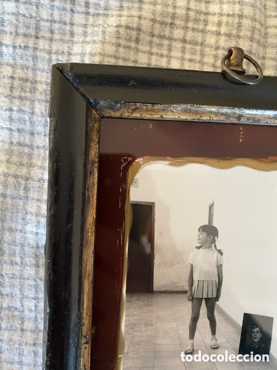 Antig&uuml;edades: Antiguo marco con filo de pan de oro - Foto 10