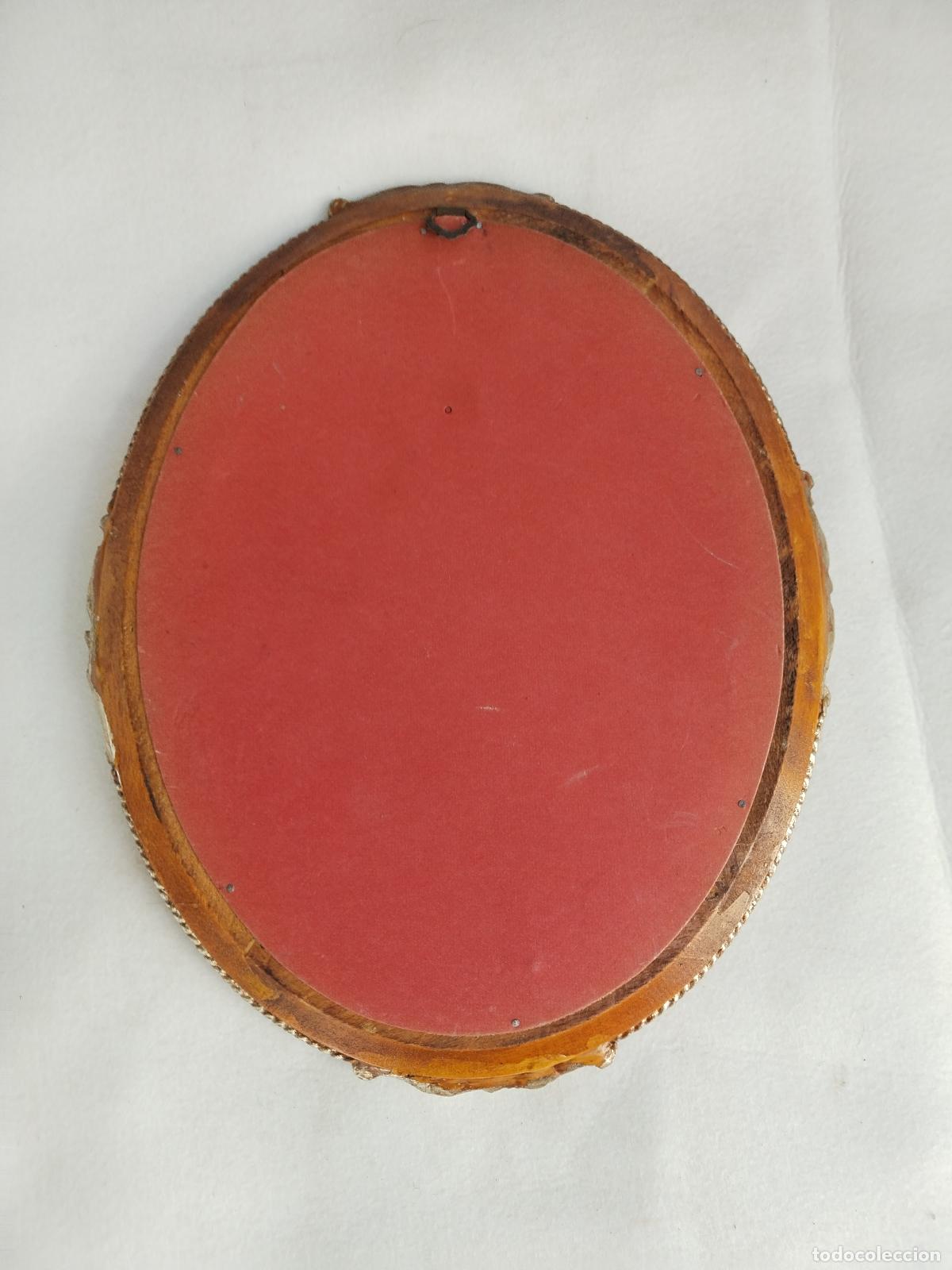 Antig&uuml;edades: espejo vintage de madera y resina - Foto 3