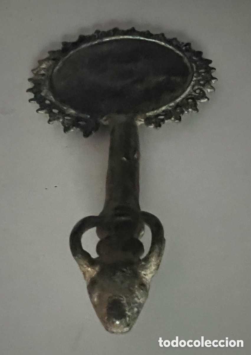 Antig&uuml;edades: Espejo de bronce pulido - Foto 7