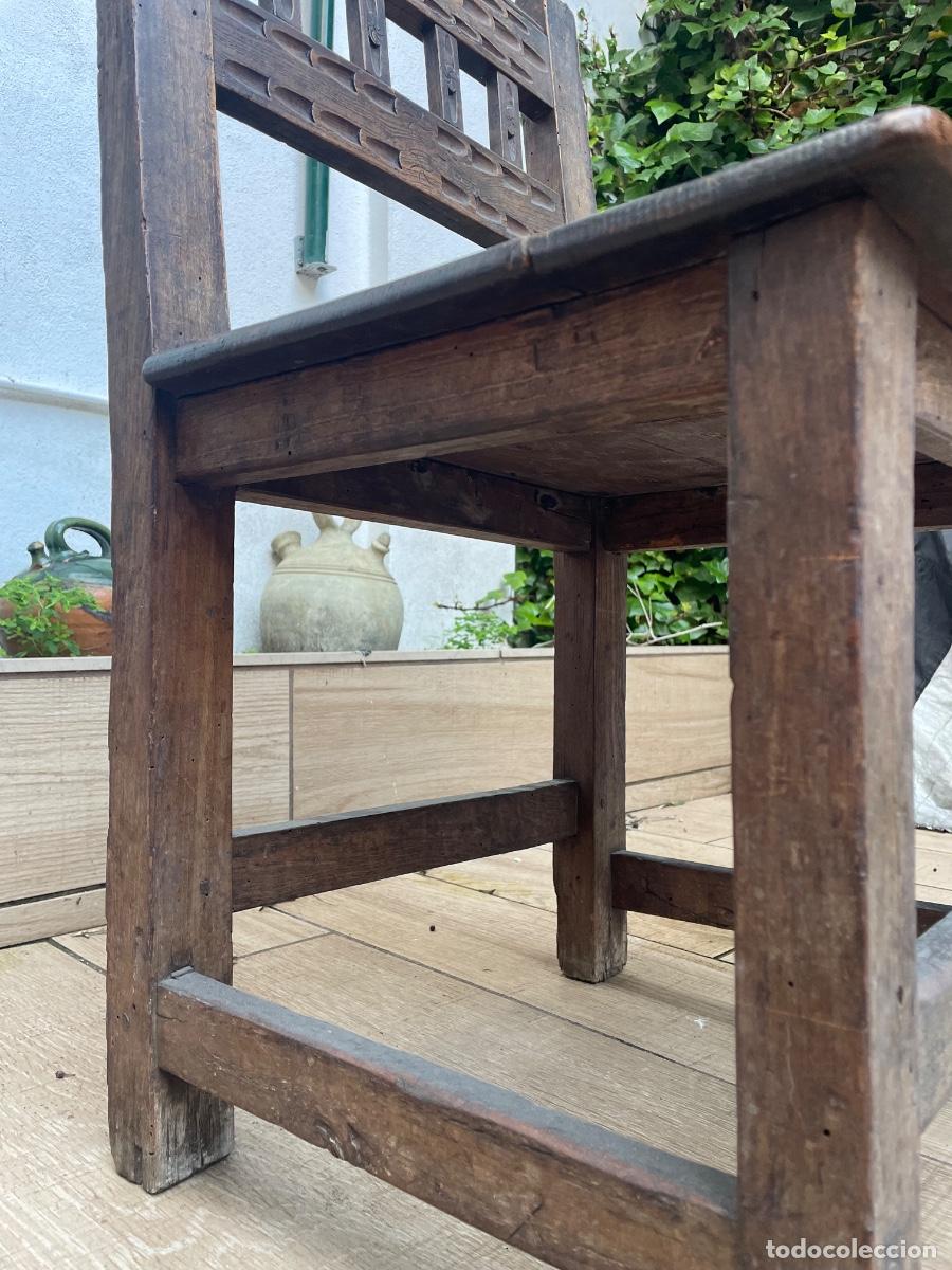 Antig&uuml;edades: Silla de anticuario de finales del 1800 - Foto 4