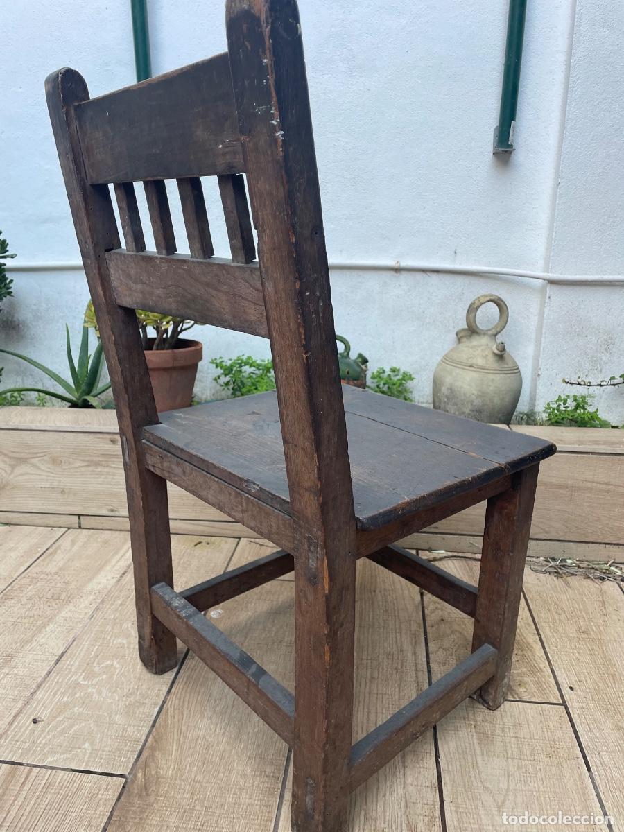 Antig&uuml;edades: Silla de anticuario de finales del 1800 - Foto 6