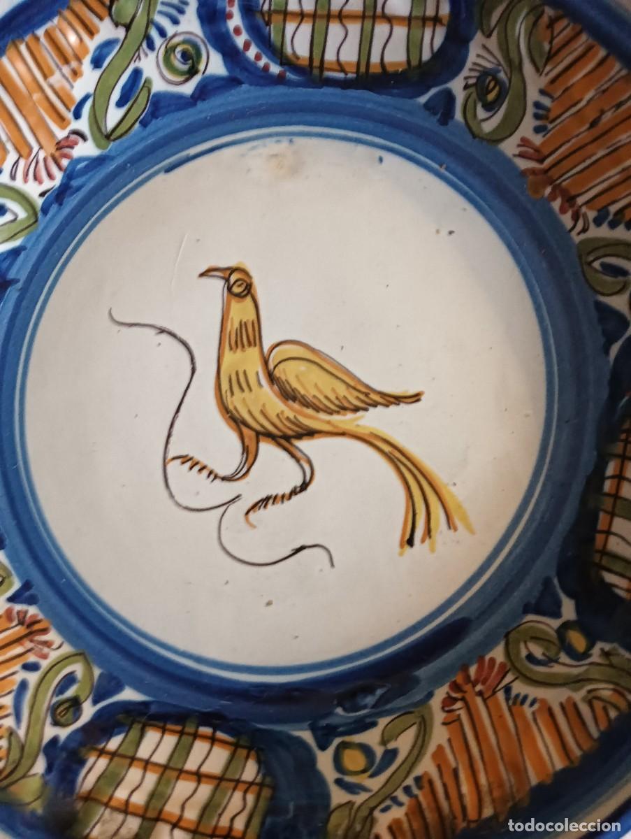 Antig&uuml;edades: Plato antiguo de Manises - Foto 3