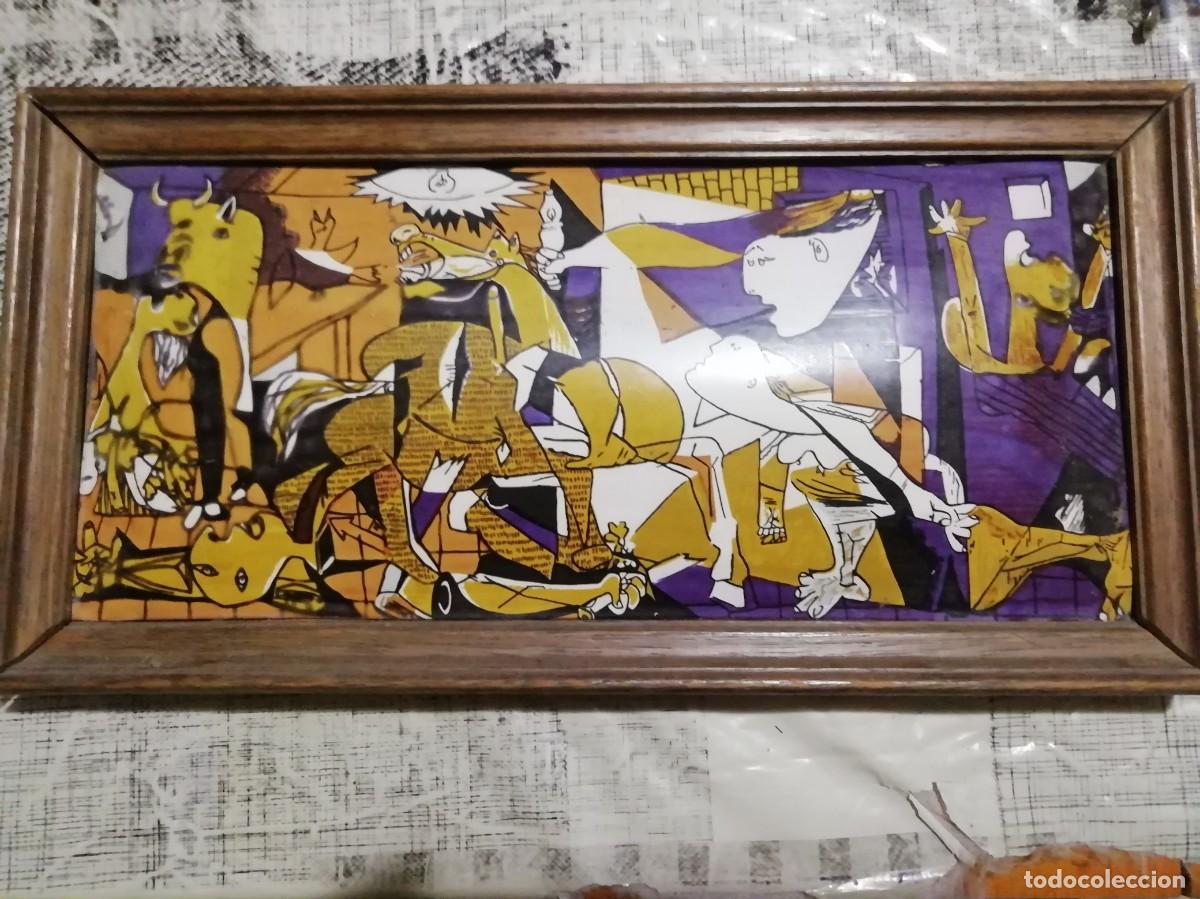 Antig&uuml;edades: CUADRO GUERNIKA en porcelana - Foto 1