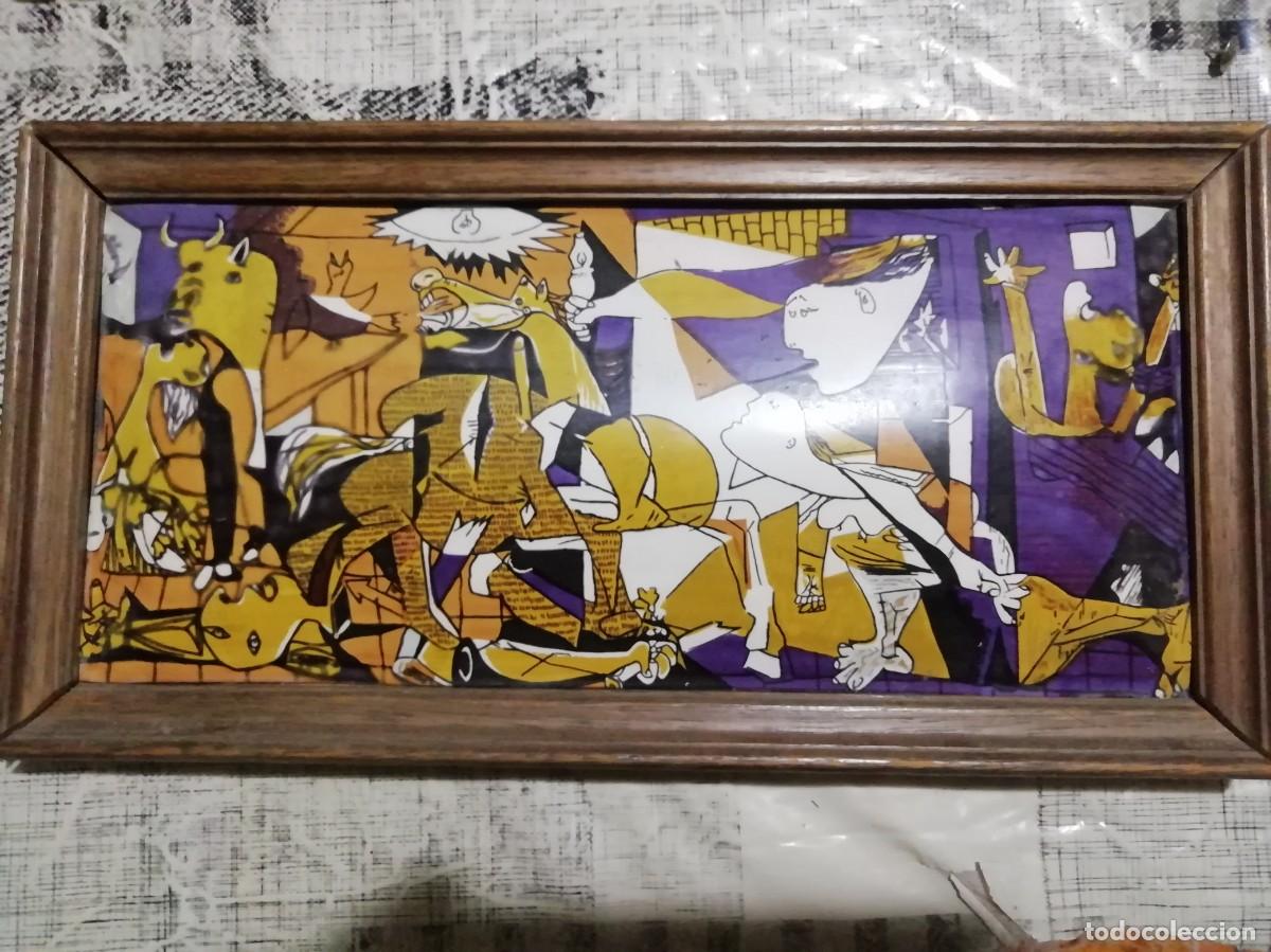 Antig&uuml;edades: CUADRO GUERNIKA en porcelana - Foto 3
