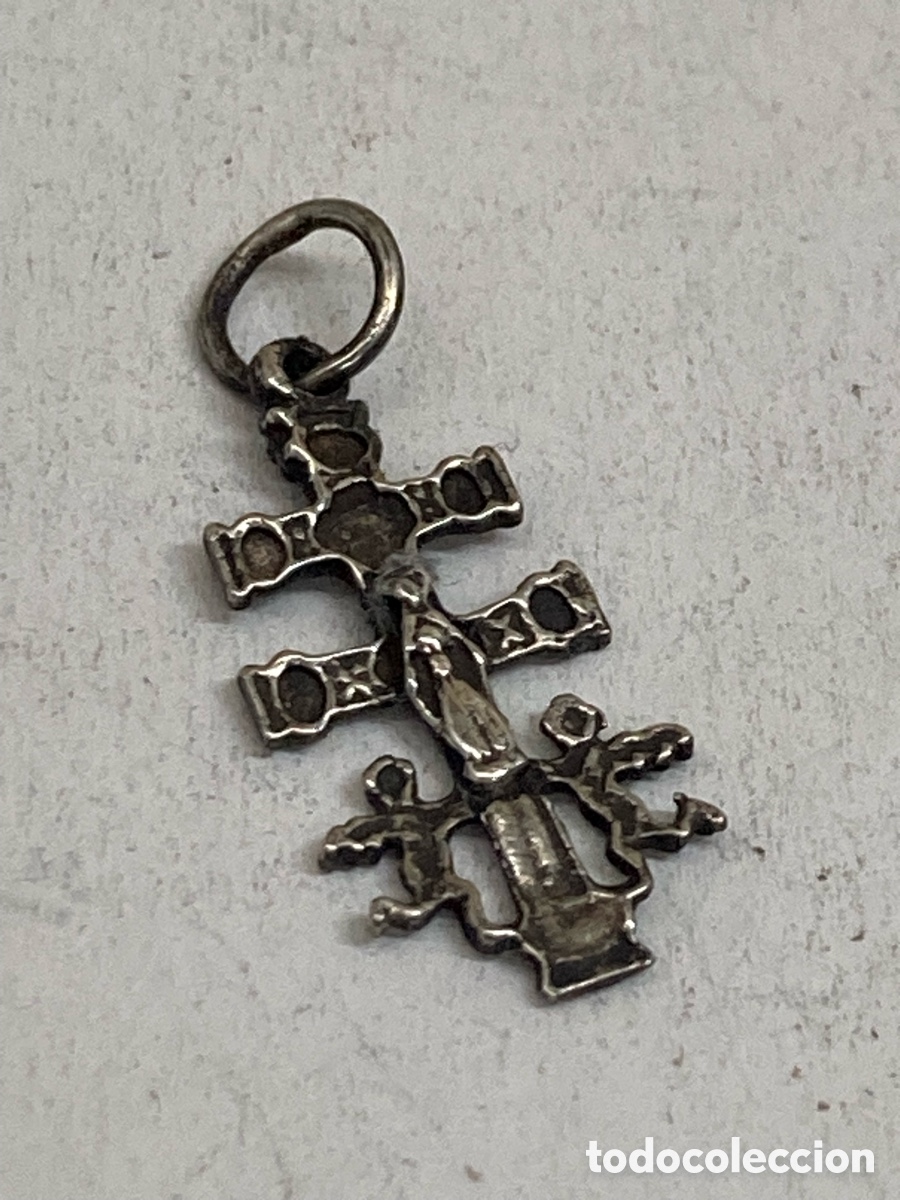 Antig&uuml;edades: Cruz de plata religiosa C540 - Foto 1