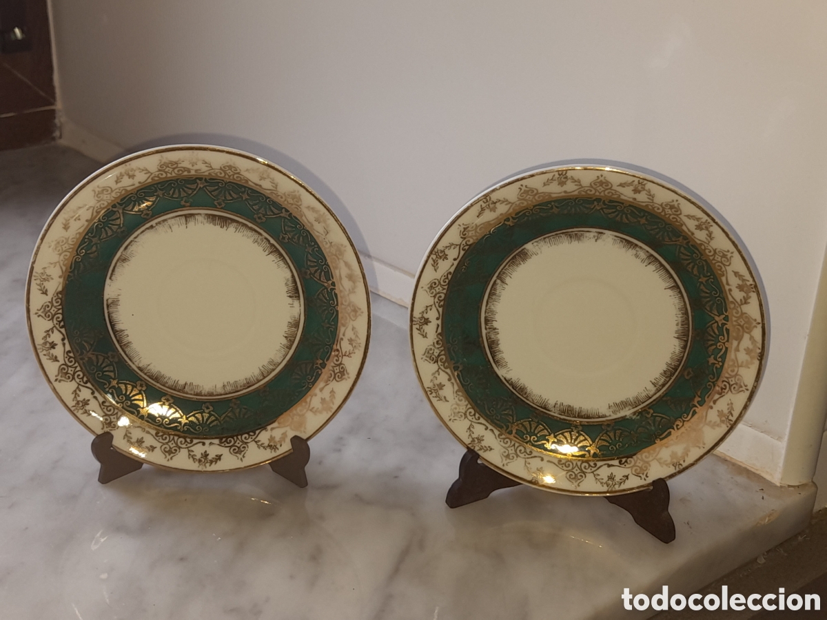 Antig&uuml;edades: Platos Art D&eacute;co pareja - Foto 7