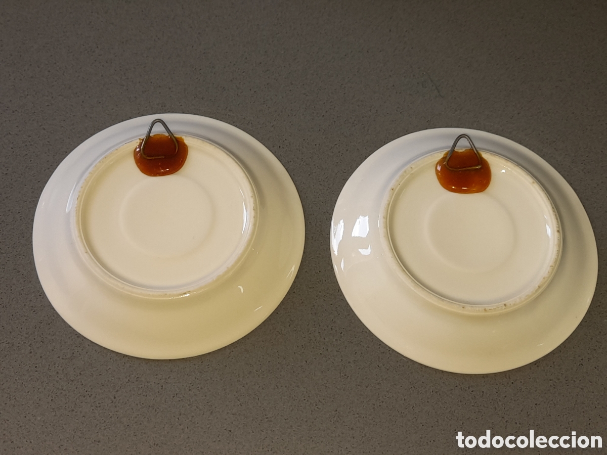 Antig&uuml;edades: Platos Art D&eacute;co pareja - Foto 8