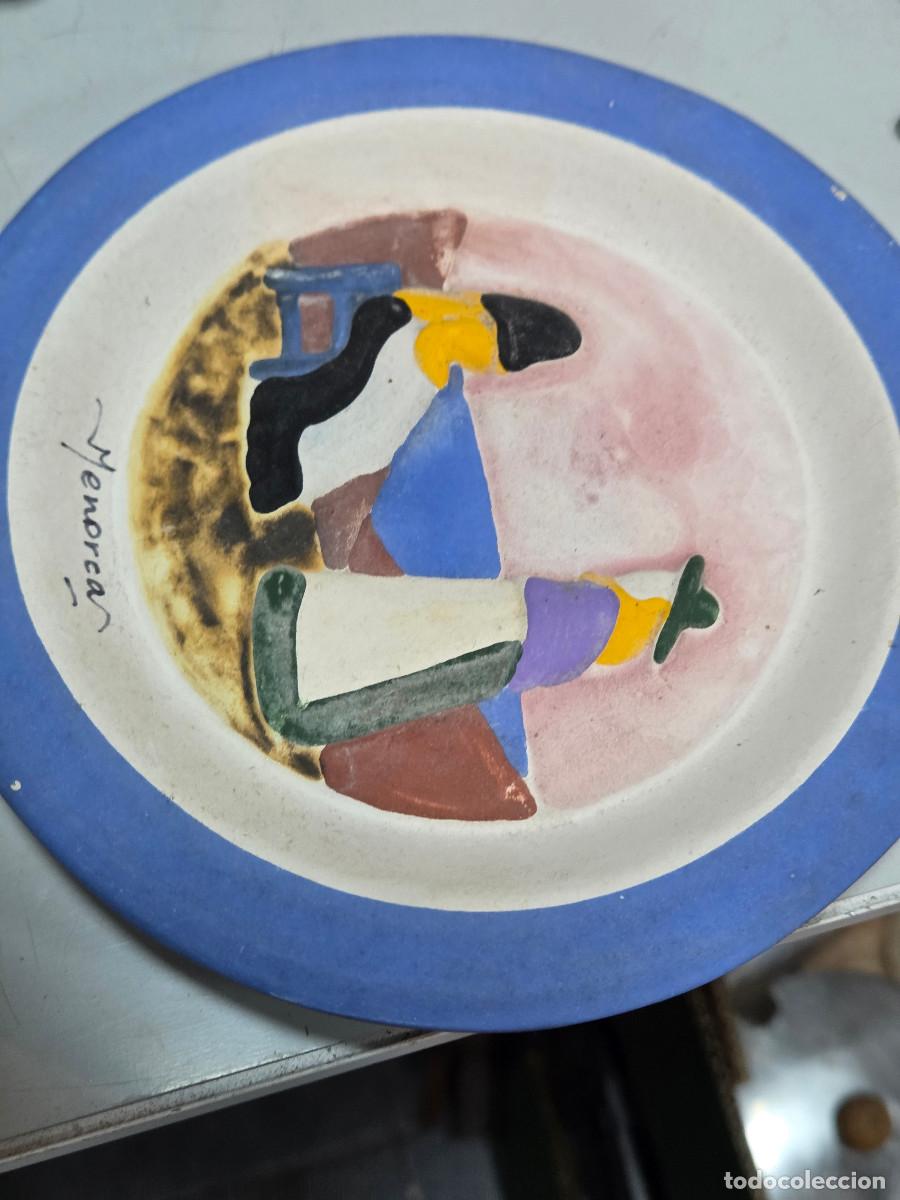Antig&uuml;edades: plato recuerdo de menorca - Foto 3