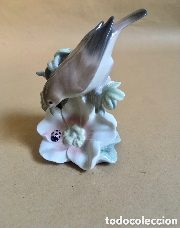 Antig&uuml;edades: P&aacute;jaro Porcelana Lladr&oacute; - Foto 3