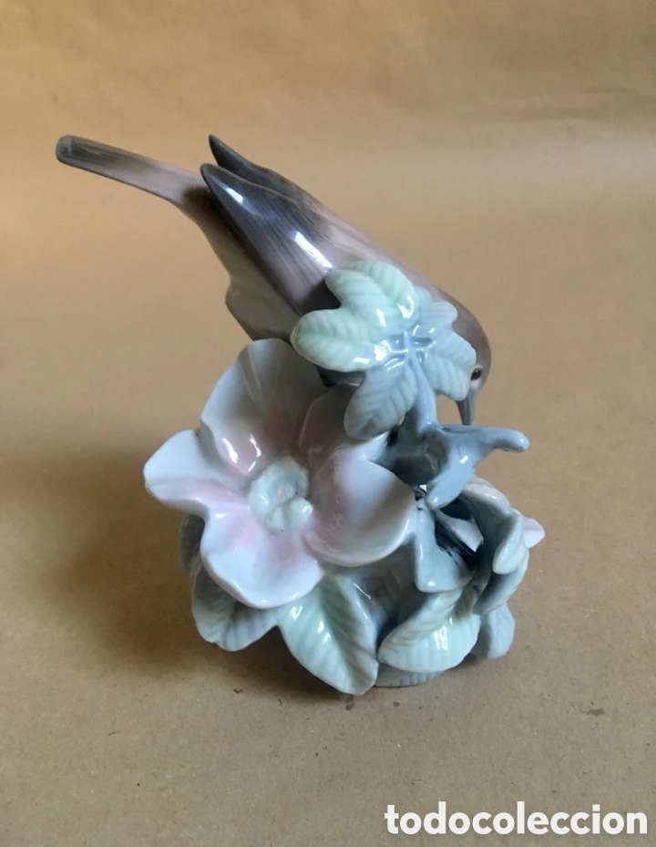 Antig&uuml;edades: P&aacute;jaro Porcelana Lladr&oacute; - Foto 4