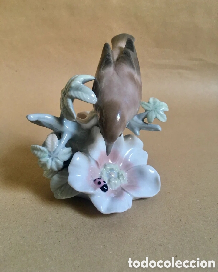 Antig&uuml;edades: P&aacute;jaro Porcelana Lladr&oacute; - Foto 5
