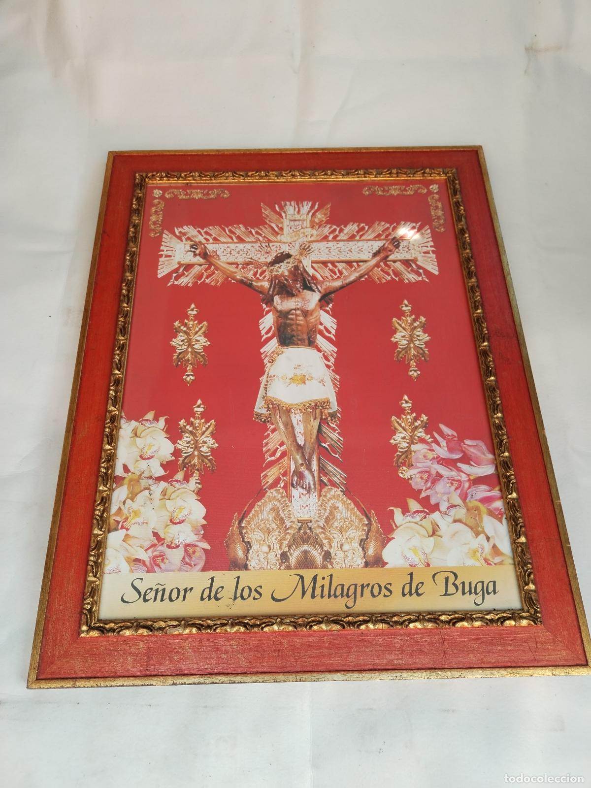 Antig&uuml;edades: cuadro se&ntilde;or de los milagros de buga - Foto 2