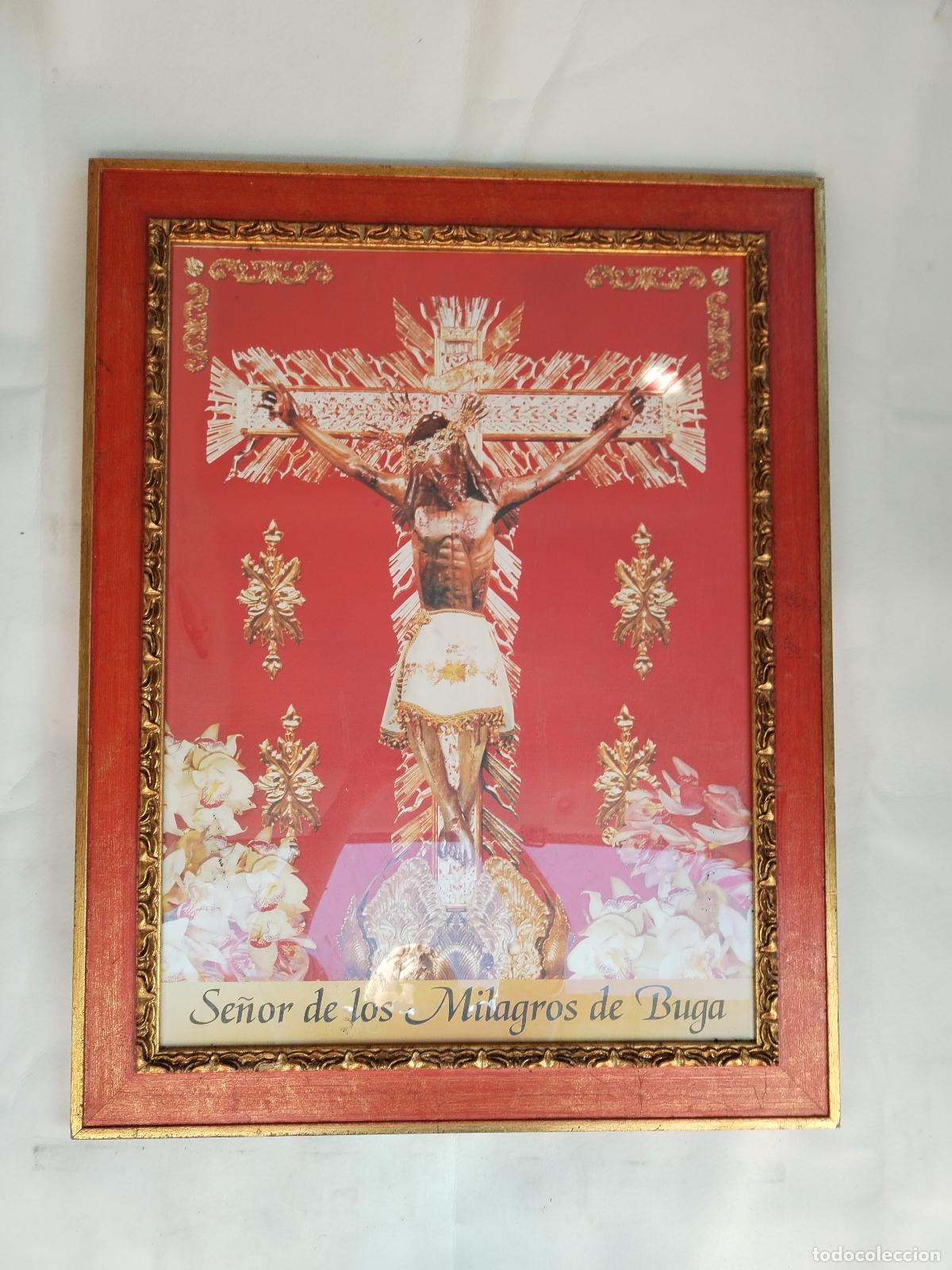 Antig&uuml;edades: cuadro se&ntilde;or de los milagros de buga - Foto 1