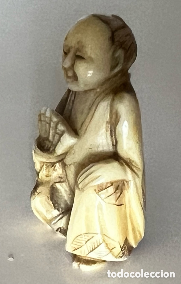 Antig&uuml;edades: Antiguo Netsuke 江戸幕府 - Foto 2