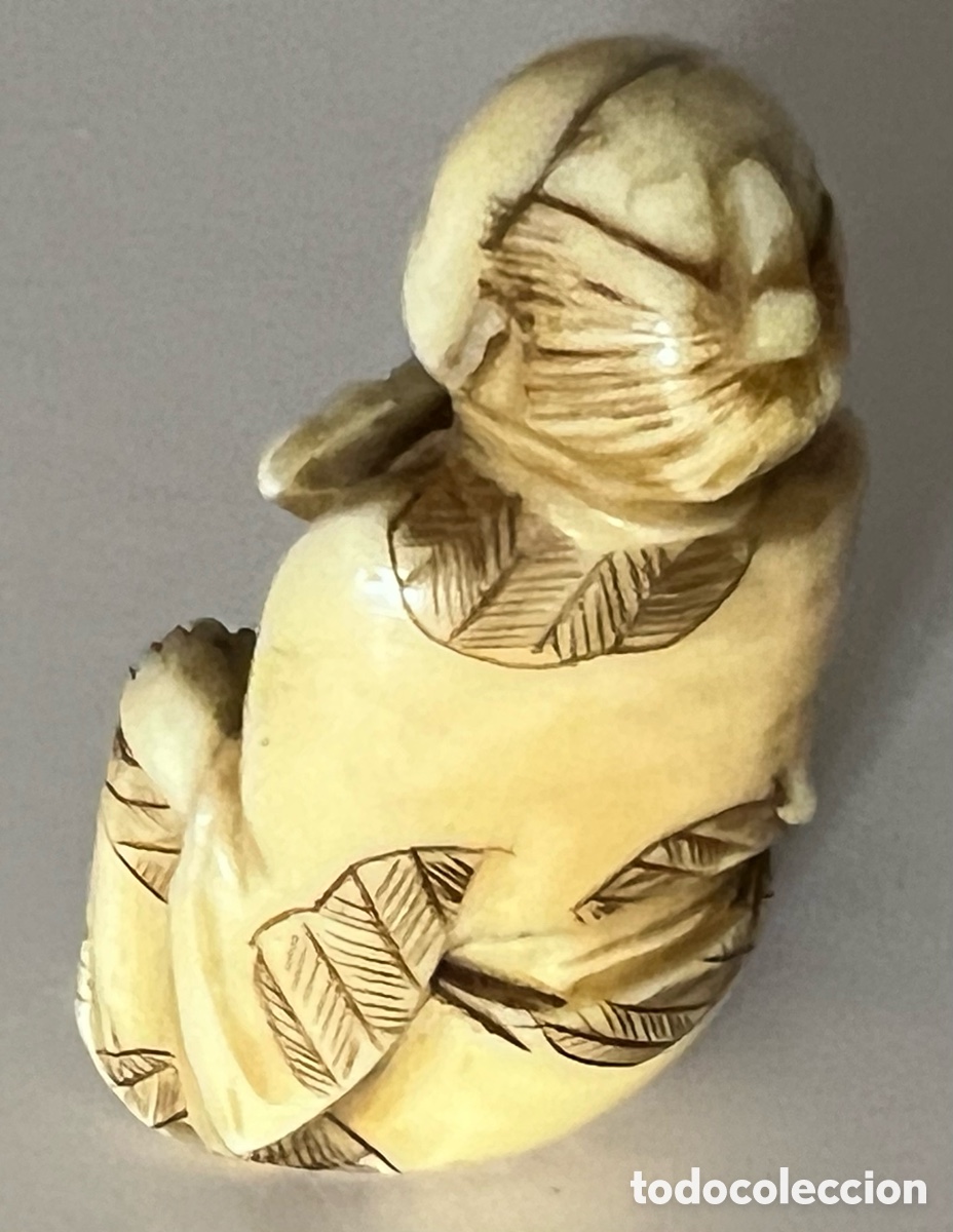 Antig&uuml;edades: Antiguo Netsuke 江戸幕府 - Foto 4