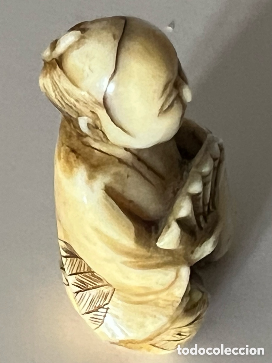 Antig&uuml;edades: Antiguo Netsuke 江戸幕府 - Foto 5