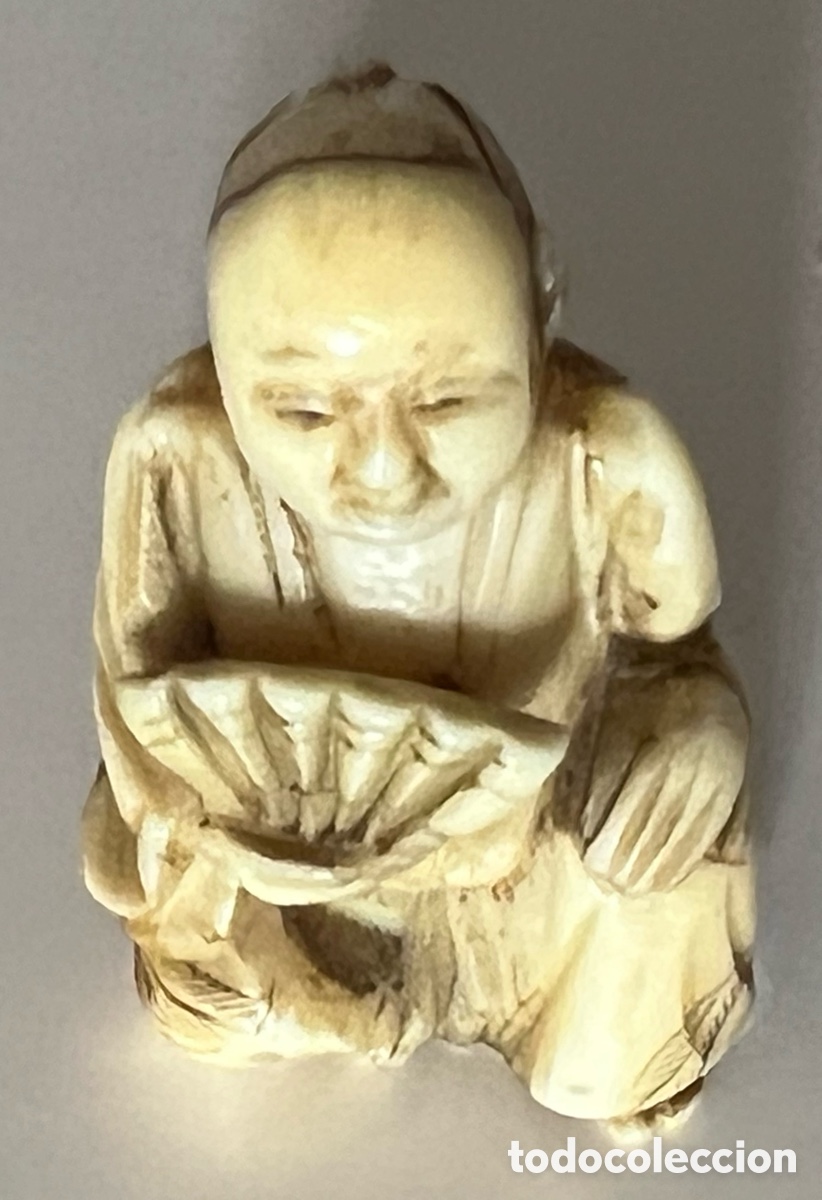 Antig&uuml;edades: Antiguo Netsuke 江戸幕府 - Foto 6