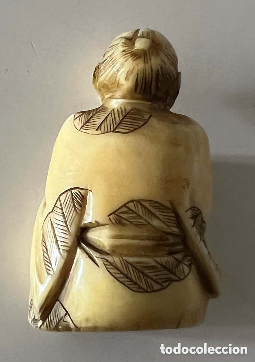 Antig&uuml;edades: Antiguo Netsuke 江戸幕府 - Foto 8