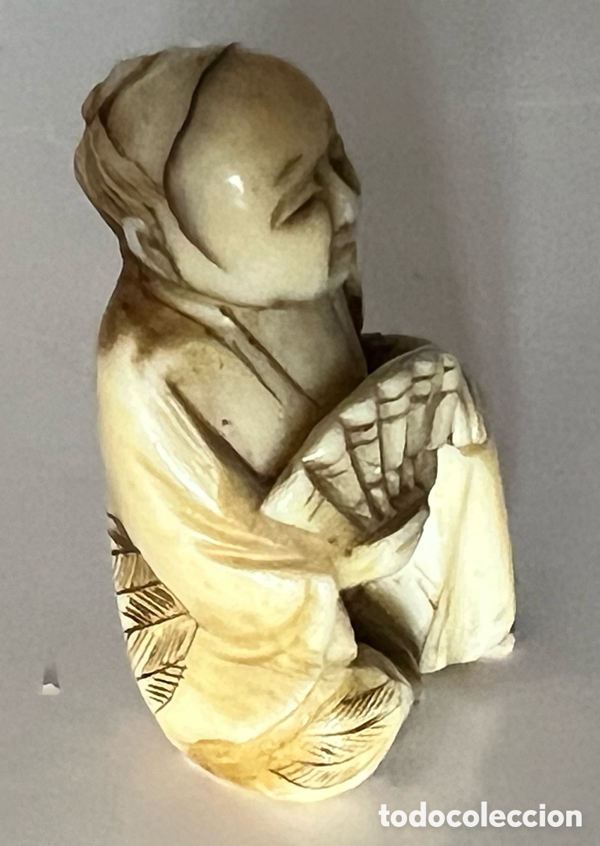 Antig&uuml;edades: Antiguo Netsuke 江戸幕府 - Foto 9