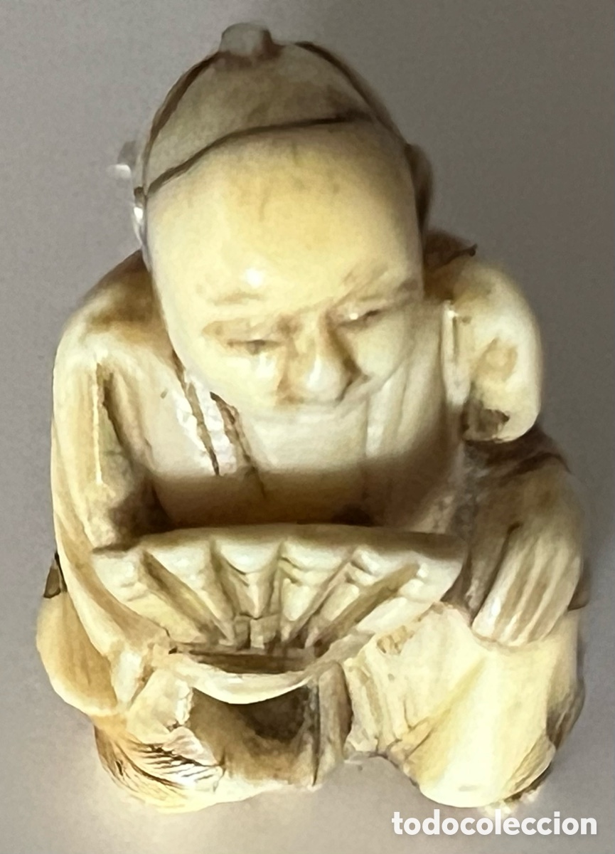 Antig&uuml;edades: Antiguo Netsuke 江戸幕府 - Foto 10