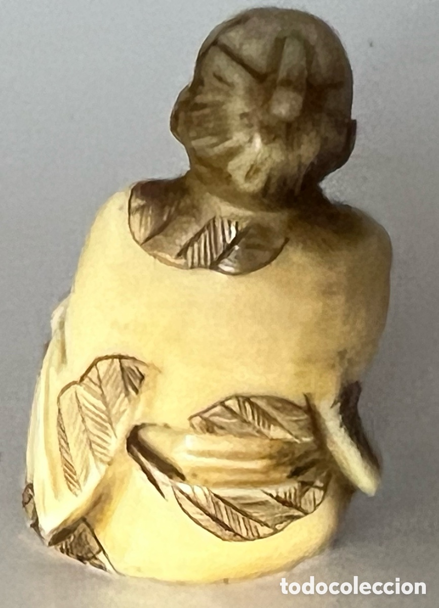 Antig&uuml;edades: Antiguo Netsuke 江戸幕府 - Foto 11