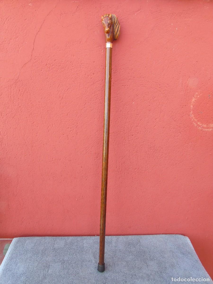 Antig&uuml;edades: BAST&Oacute;N CON MANGO, EMPU&Ntilde;ADURA CABEZA DE CABALLO. - Foto 9