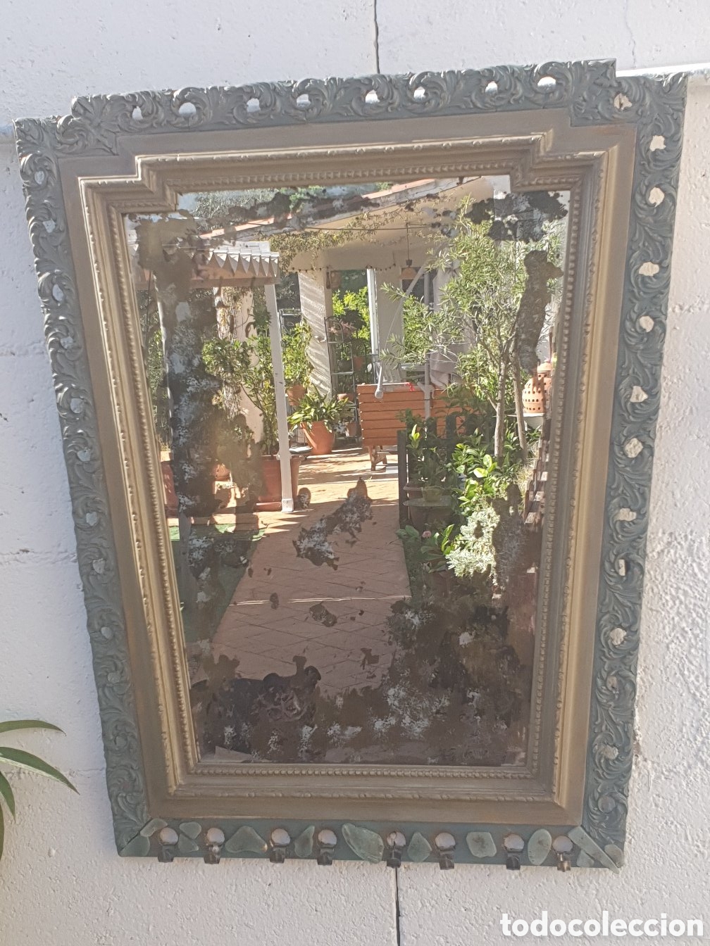 Antig&uuml;edades: Espejo antiguo restaurado - Foto 1