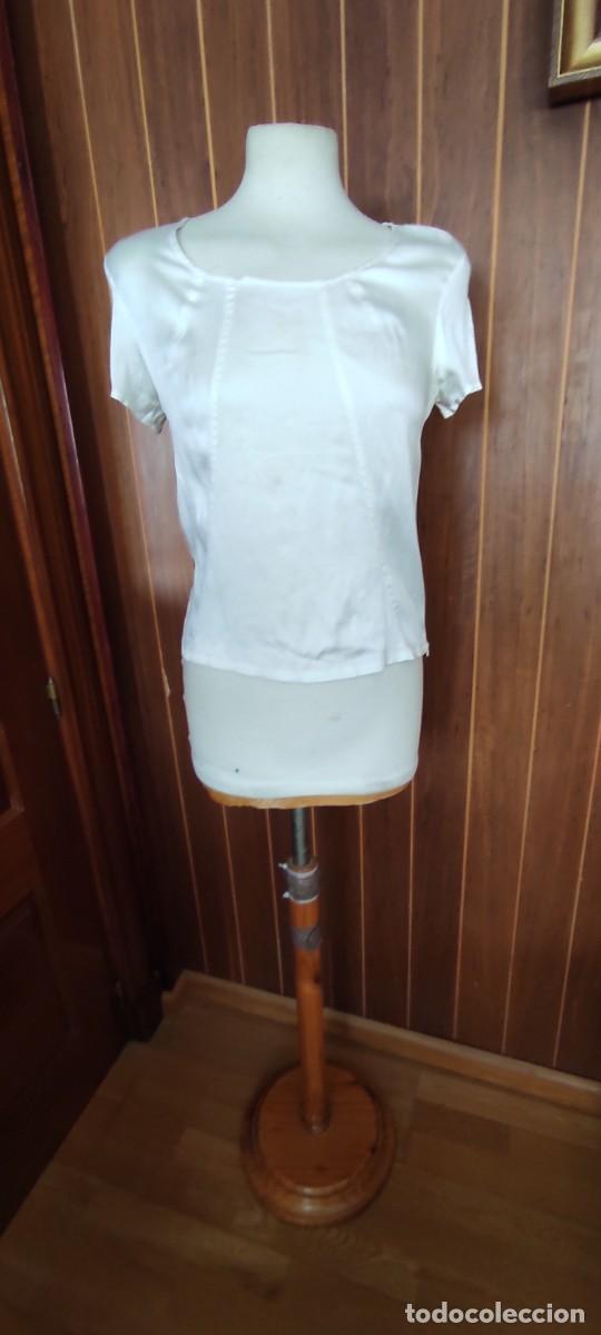 Antig&uuml;edades: CAMISA TOP BLANCA. SINTESIS - Foto 1