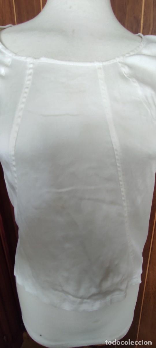 Antig&uuml;edades: CAMISA TOP BLANCA. SINTESIS - Foto 2