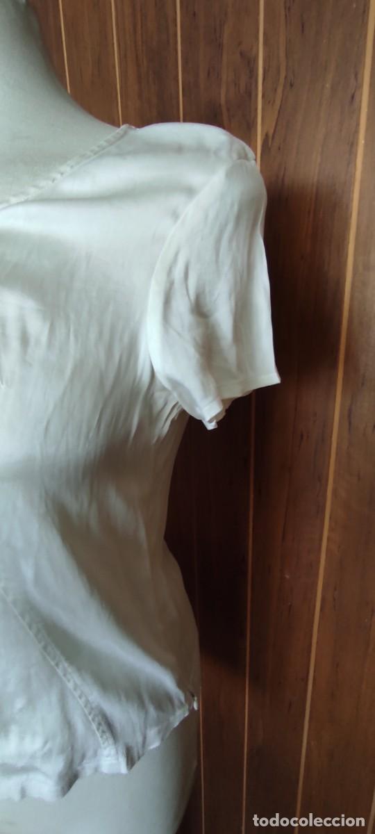 Antig&uuml;edades: CAMISA TOP BLANCA. SINTESIS - Foto 3