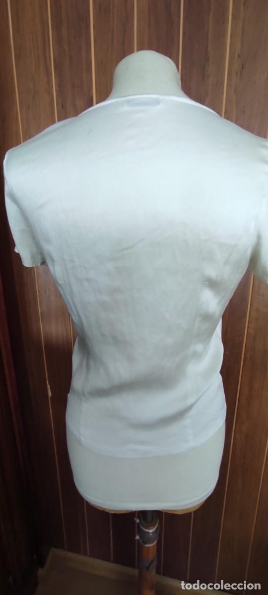 Antig&uuml;edades: CAMISA TOP BLANCA. SINTESIS - Foto 5