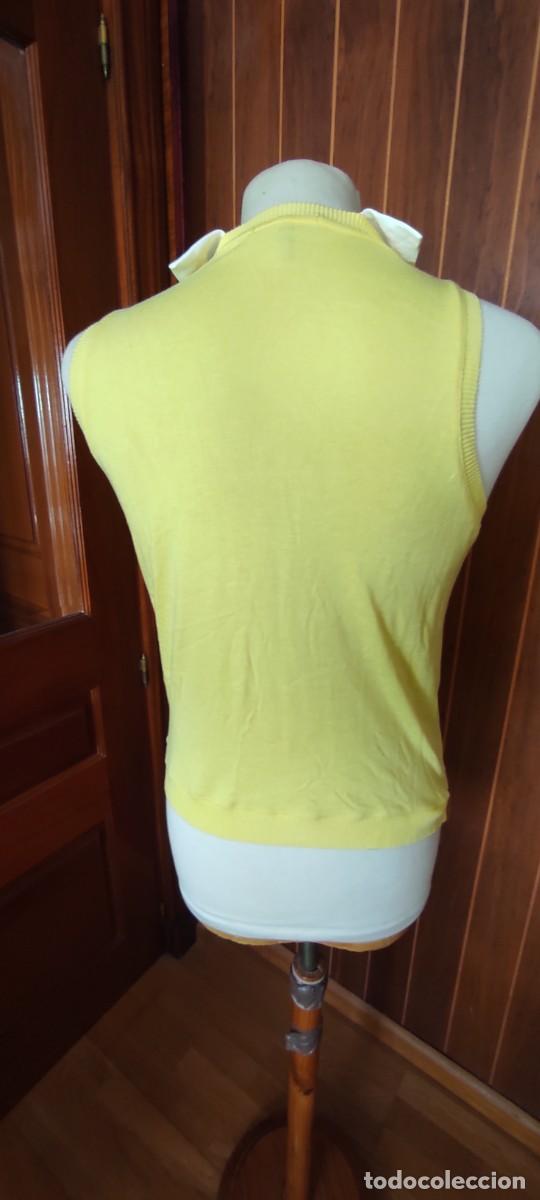 Antig&uuml;edades: JERSEY SIN MANGAS AMARILLO. TALLA L. MASSIMO DUTTI - Foto 4