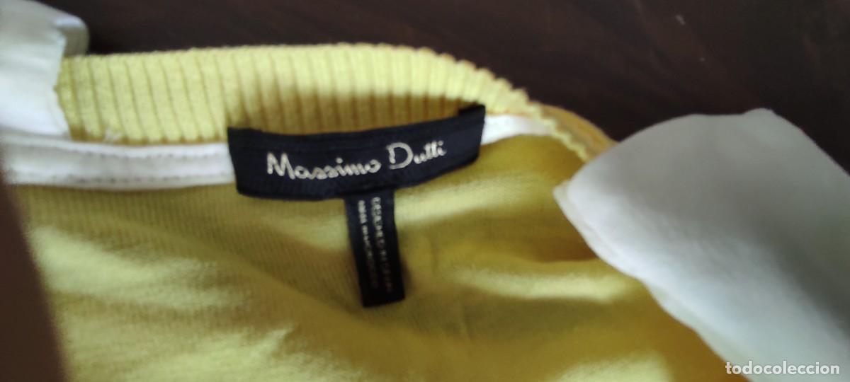 Antig&uuml;edades: JERSEY SIN MANGAS AMARILLO. TALLA L. MASSIMO DUTTI - Foto 5