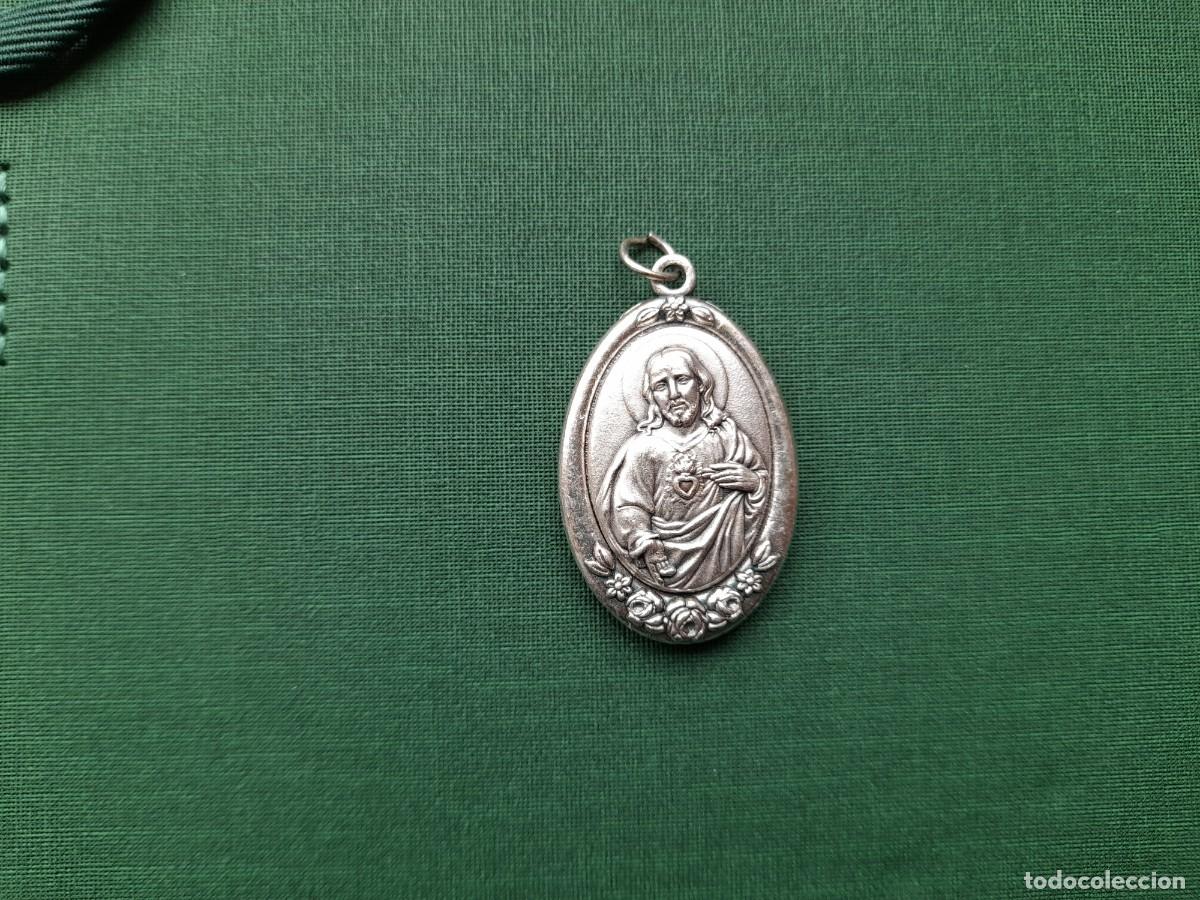 Antig&uuml;edades: Medalla Sagrado Coraz&oacute;n de Jes&uacute;s - Foto 1