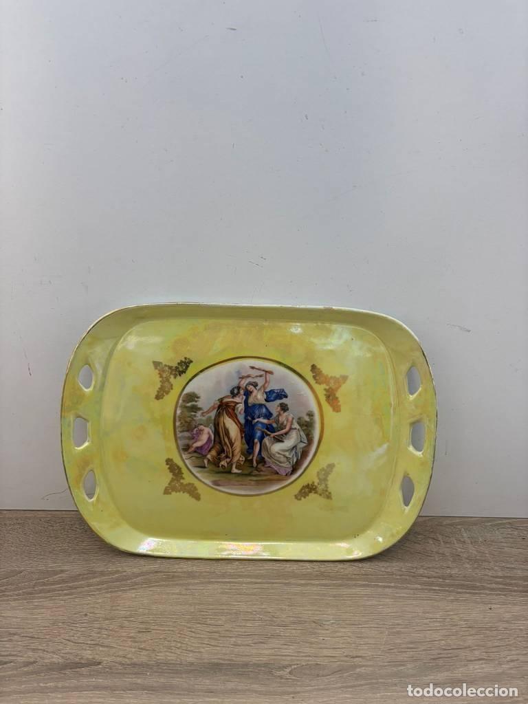 Antig&uuml;edades: BANDEJA DE PORCELANA - Foto 1