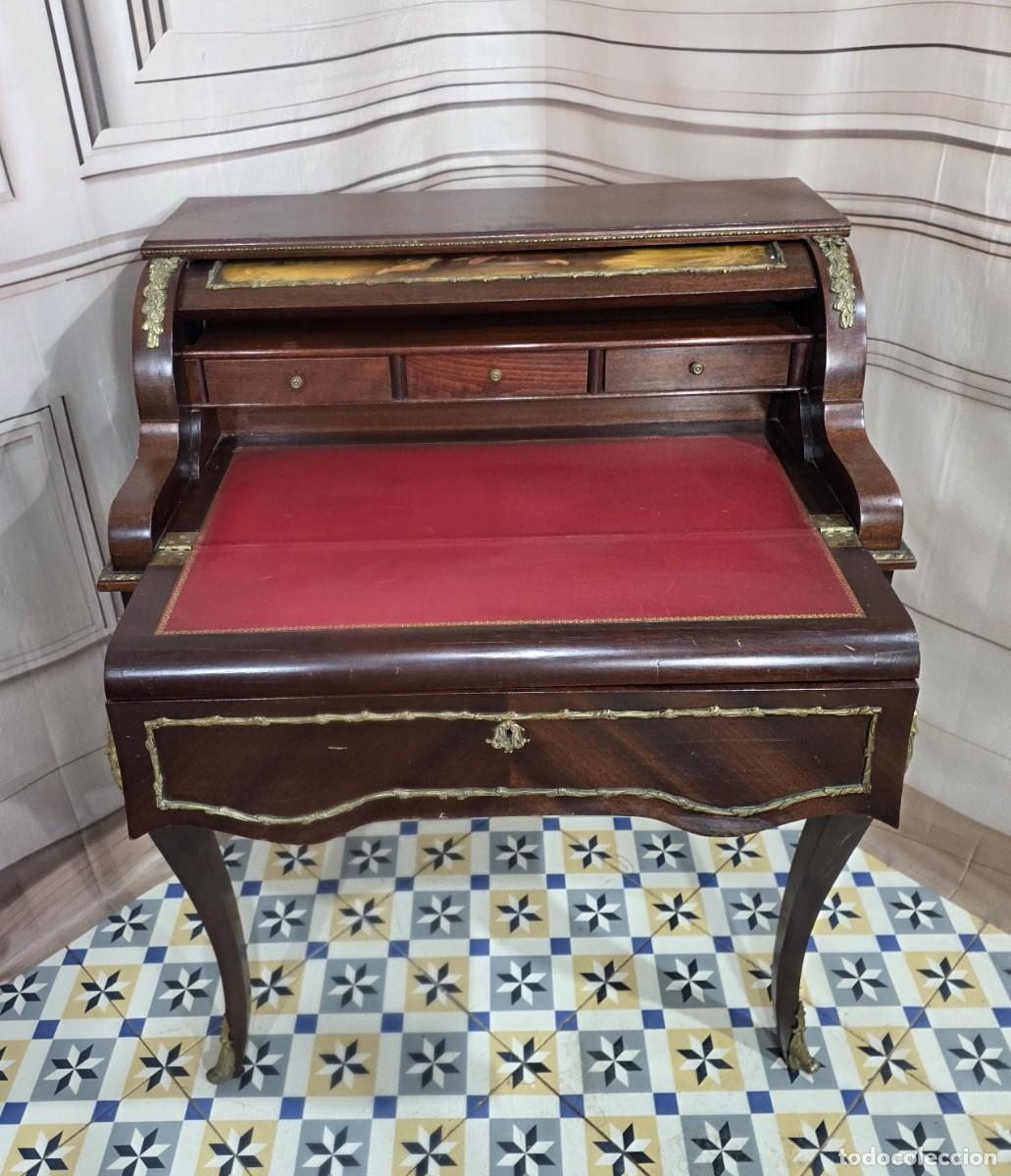 Antig&uuml;edades: Escritorio de se&ntilde;ora estilo Luis XV - Foto 2