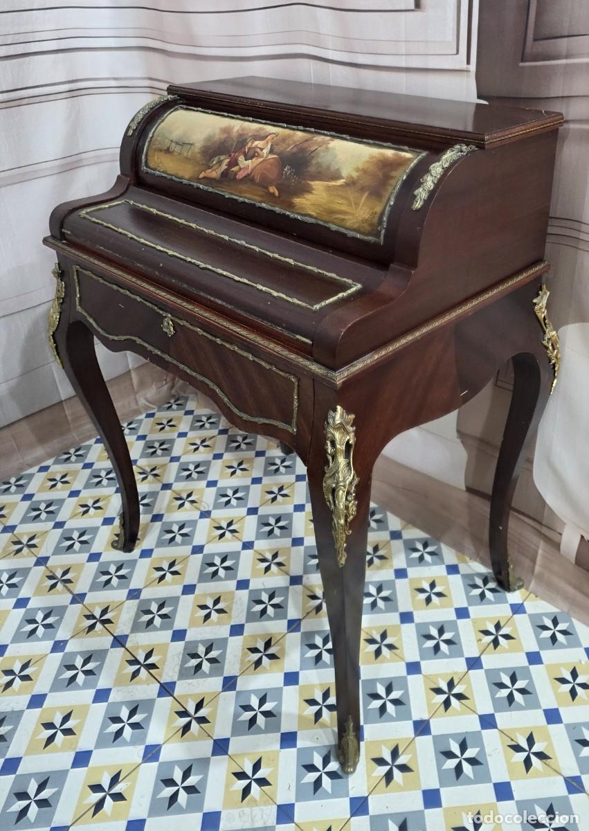Antig&uuml;edades: Escritorio de se&ntilde;ora estilo Luis XV - Foto 6