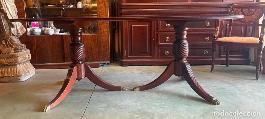 Antig&uuml;edades: Mesa Oval de Comedor - Foto 2