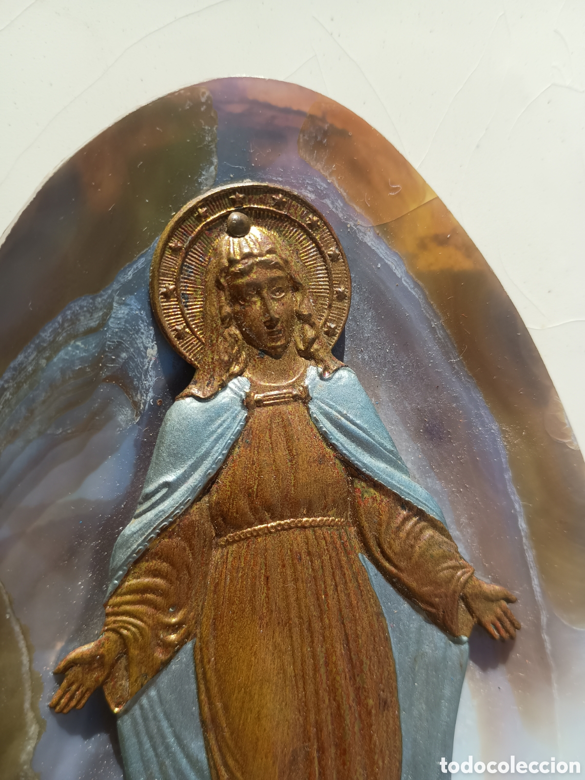 Antig&uuml;edades: Benditera en concha virgen - Foto 2