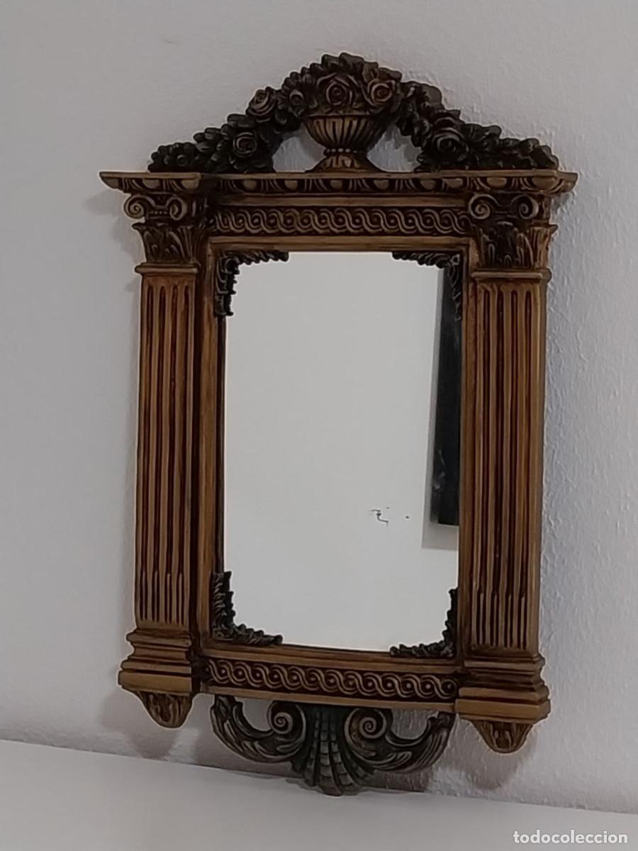 Antig&uuml;edades: Espejo antiguo de estilo barroco - Foto 1