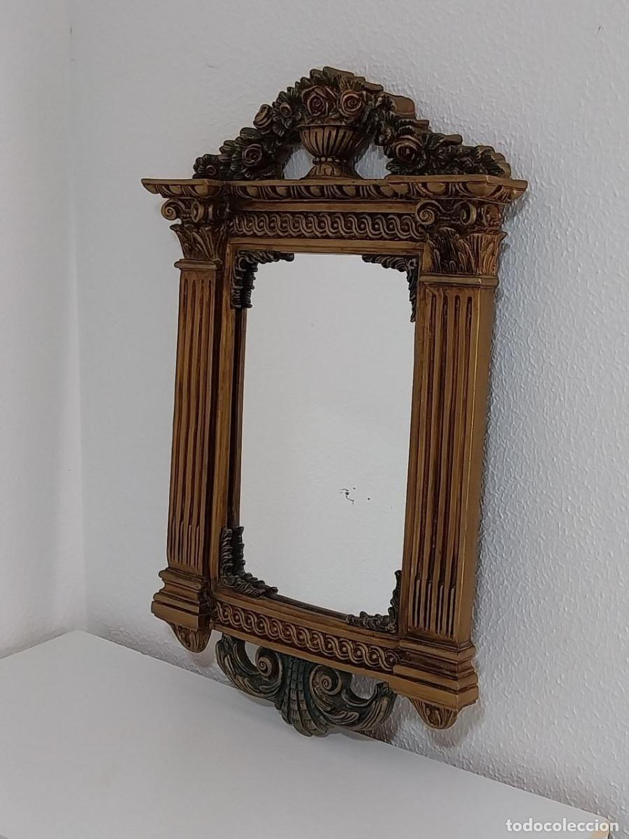 Antig&uuml;edades: Espejo antiguo de estilo barroco - Foto 2