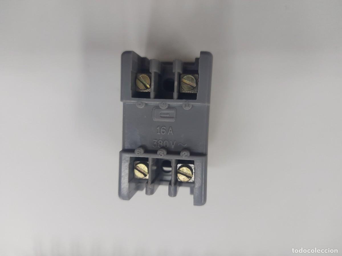 Antig&uuml;edades: ANTIGUO INTERRUPTOR BIPOLAR METROPOLI EUNEA/BJC - Foto 3
